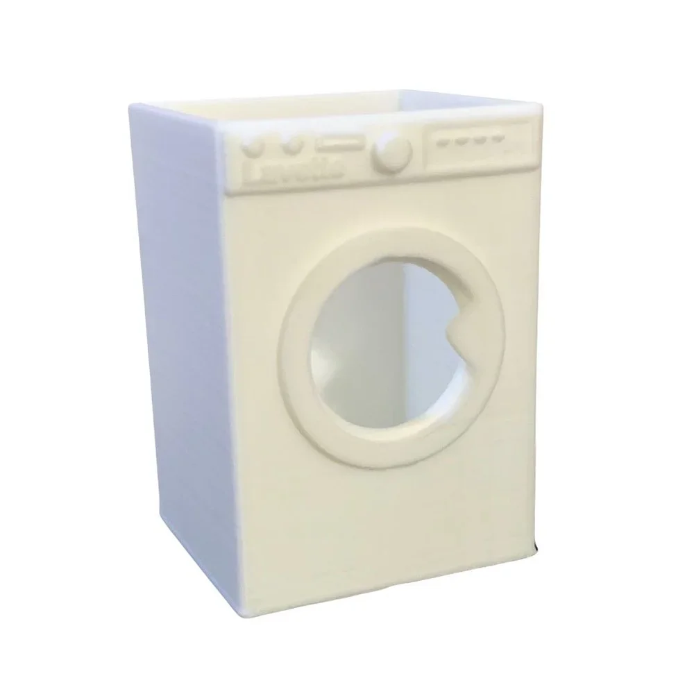 Mini Washer 3D Printing Cup Holder Desk Organizer Washing Machine Detergent Tabs